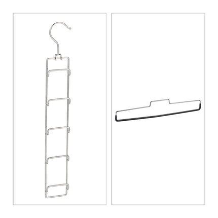 3 pcs. Multi-hangers for trousers