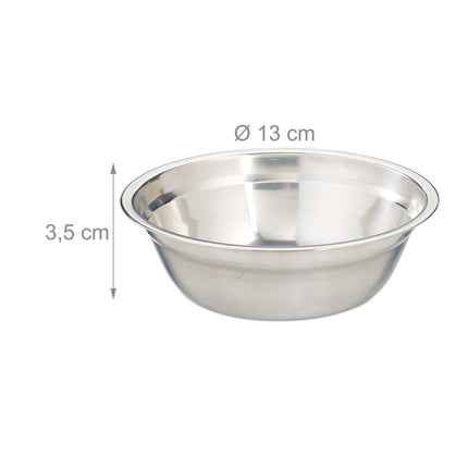 3 pcs. dog food bowls with handles