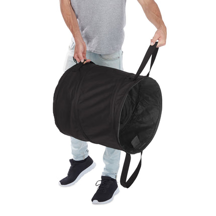 3 pcs. garden bags 160-liter black