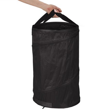3 pcs. garden bags 160-liter black