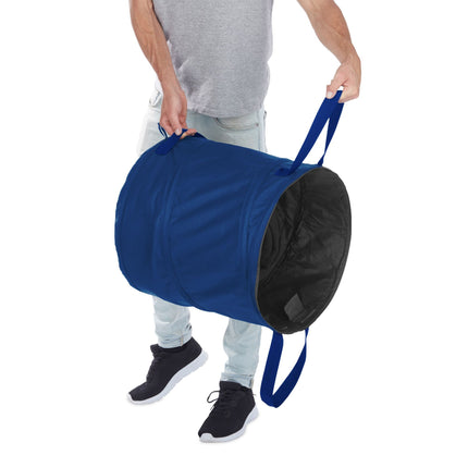 3 pcs. garden bags 85-liter blue