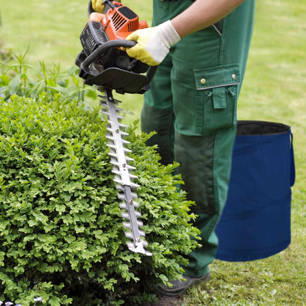 3 pcs. garden bags 85-liter blue