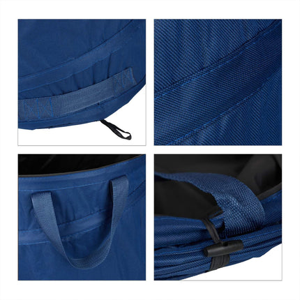 3 pcs. garden sacks 160-litre blue