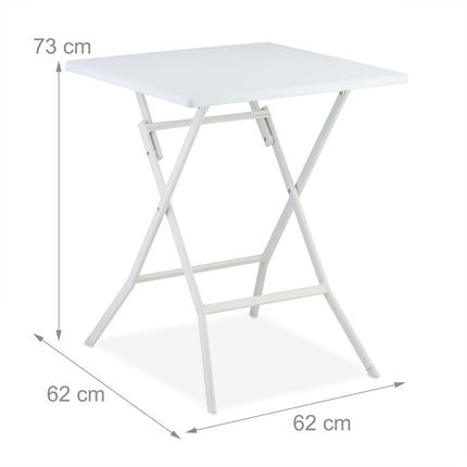 3-piece balcony furniture set in wooden look