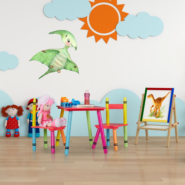3-piece children's seating group, colorful