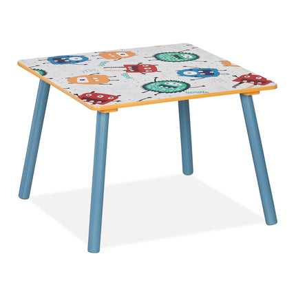 3-piece seating group for children Monster motif