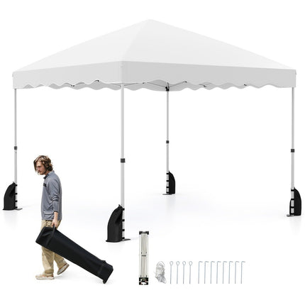 3x3 m Waterproof Pop-Up Pavilion Tent with Roll Bag