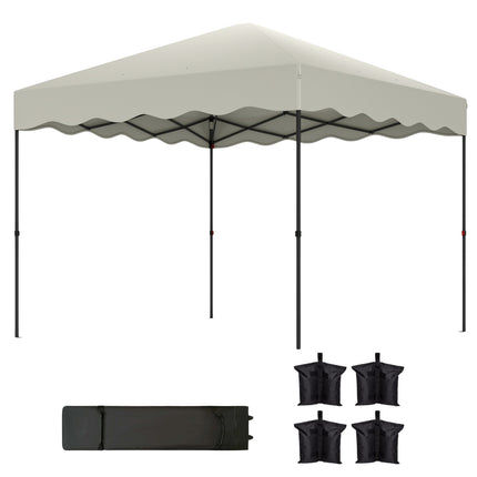 3x3m pop-up pavilion, water-repellent, UV 50+ protection