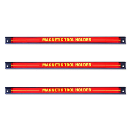 3 x magnetic tool holder wall magnetic strip set magnetic strip 46 cm
