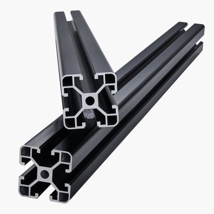 4040 T-Slot Aluminum Extrusion, 1000mm, 4-Pack, Black