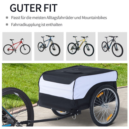 Handcart, 40 kg capacity, steel frame, 140x77x65 cm