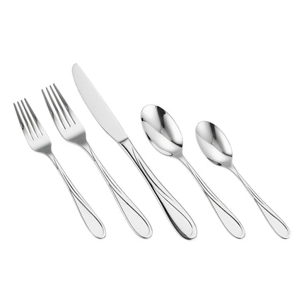 45-Piece Flatware Set, 18/10 Stainless, Service for 8