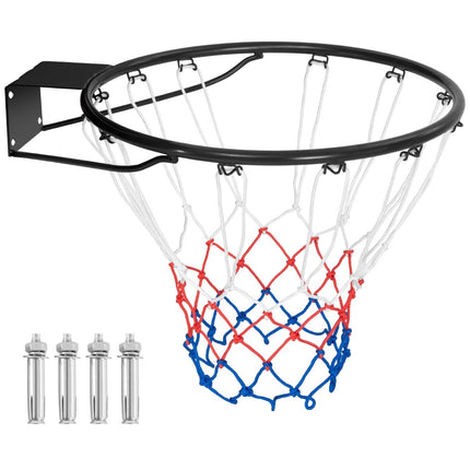 45cm Indoor Basketball Hoop with Net for Door & Wall