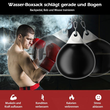 45 cm Water-Filled Punching Bag with Adjustable Chain