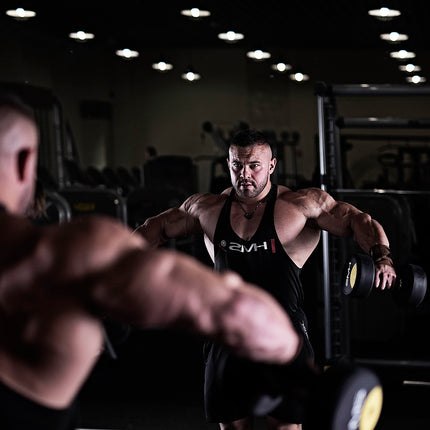 45 kg Rubber Dumbbell – Home Gym Equipment