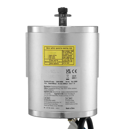 48V 1800W Brushless DC Motor Kit, Controller, Throttle