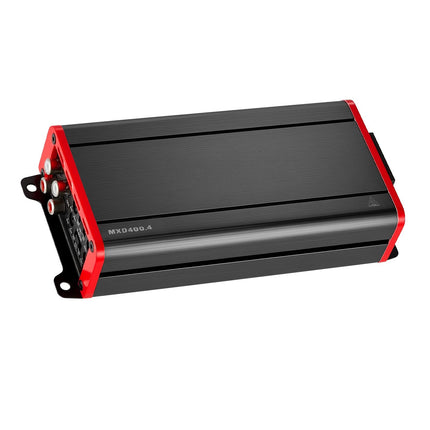 4-Channel Car Amplifier, Class D, Bridgeable 400W