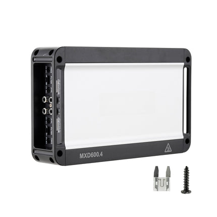 4-Channel Car Audio Amplifier, Class D, Bridgeable