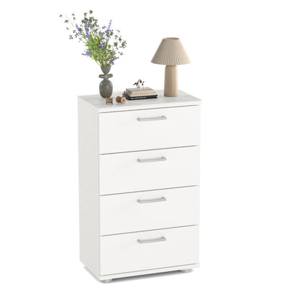 4-Drawer Chest of Drawers, Wood, 50 x 29 x 82 cm