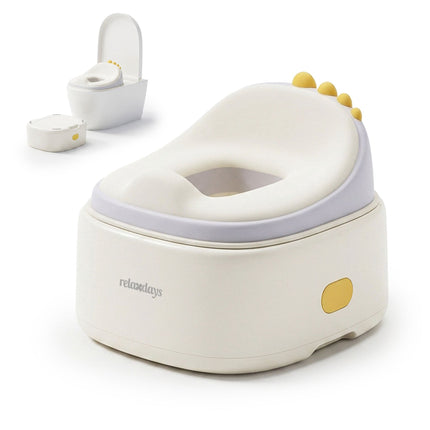 4-In-1 Dinosaur Potty Trainer With Lid And Step Stool