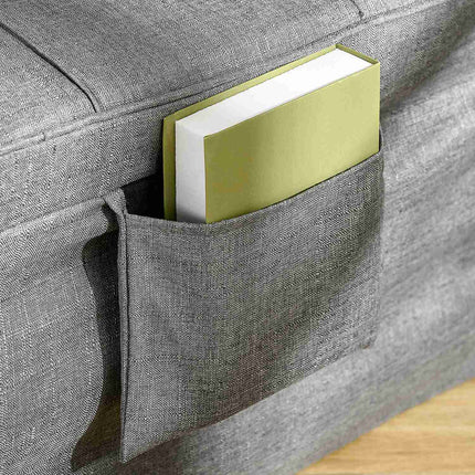 Folding 4-in-1 guest bed & ottoman with adjustable height
