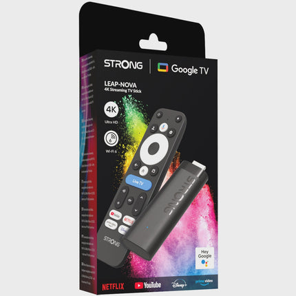4K WiFi Streaming Stick, Google TV, 32GB Storage