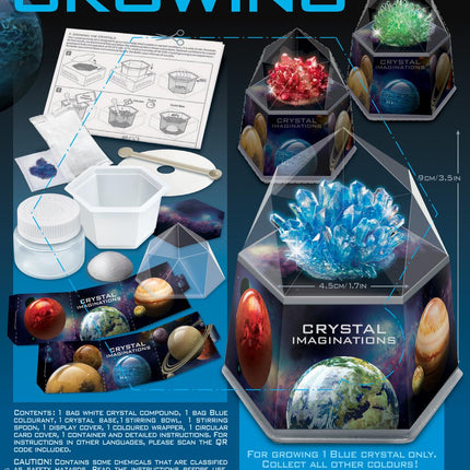 4M Diy Set Crystal Imaginations Blue