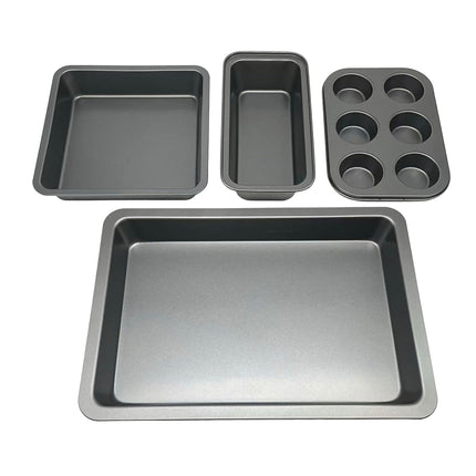 4-Piece Non-Stick Bakeware Set – Carbon Steel