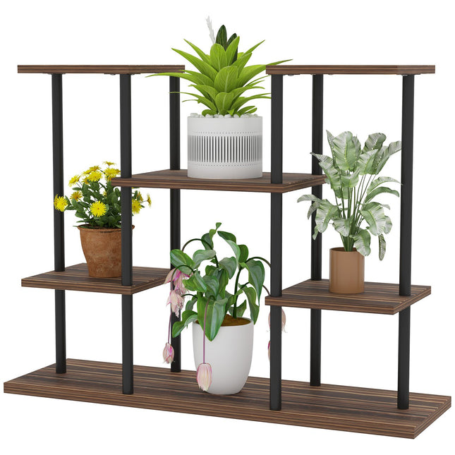 Wooden plant stand, 61.5 cm, indoor/outdoor