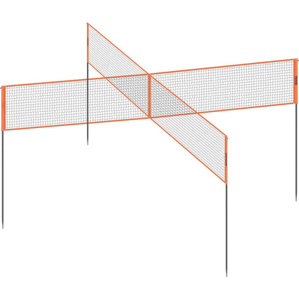 4-Way Volleyball Net Set, Adjustable Height, Carry Bag