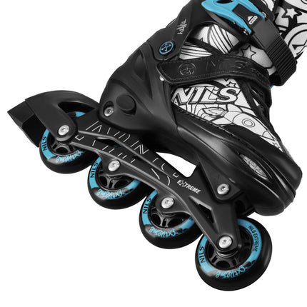 4-in-1 Adjustable Skates Set, Size M (35-38)