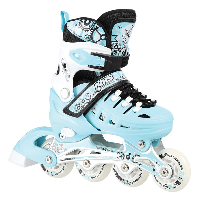 4-in-1 Inline Ice Skates, Mint, Size S (31-34)