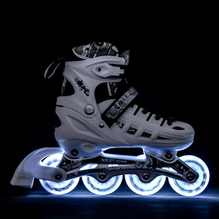 4-in-1 LED Inline/Ice Skates, Size S (31-34)