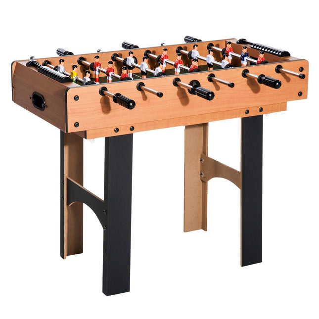 4-in-1 game table: football, hockey, tennis, billiards