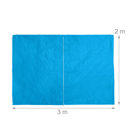 4 pcs. side walls for party tents