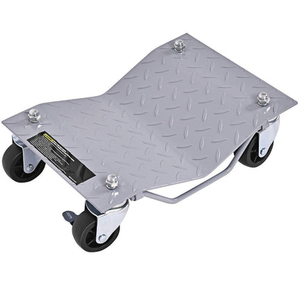 4 pieces of maneuvering aid 680 kg per platform Max. tire width 30 cm Wheel maneuvering roller maneuvering jack