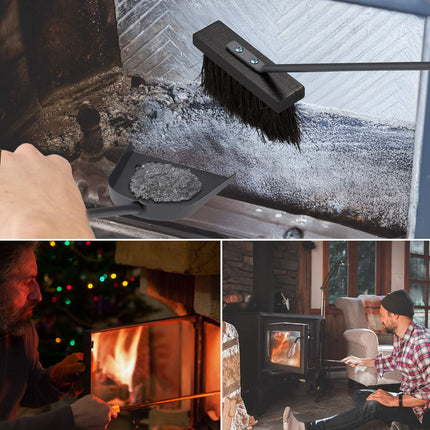 4-piece stove set with stand