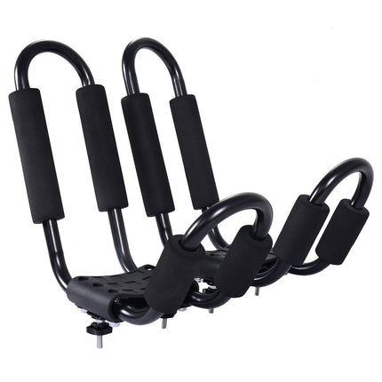 4 x kayak carrier boat holder universal for car roof racks including 4 all-purpose straps