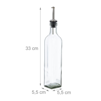 4x oil and vinegar bottle