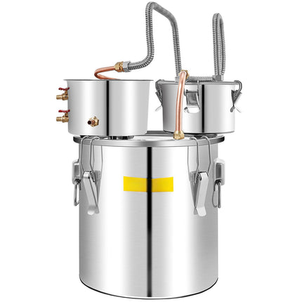 50L Alcohol Still Kit – Stainless Steel, Thumper, Thermometer