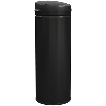 50L Touchless Stainless Steel Trash Can, Soft-Close