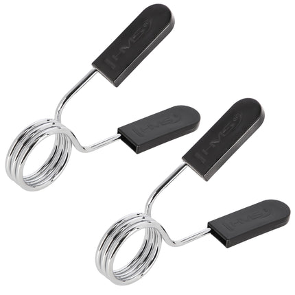 50 mm Spring Collars for Weightlifting (2 Pack)