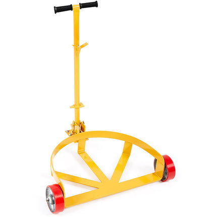 55 Gallon Drum Dolly, 1200 lb Capacity, 3-Wheel Steel