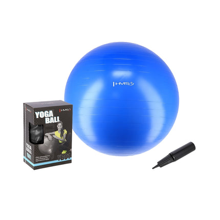 55cm Blue Gym Ball – Anti-Burst, Non-Slip