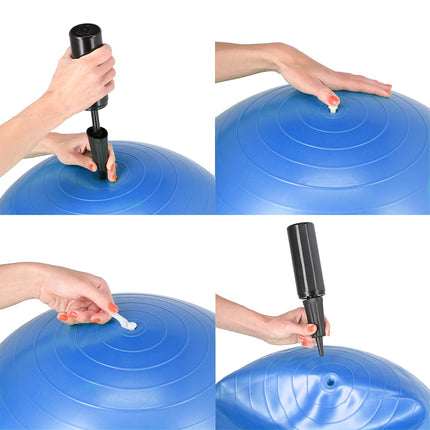55cm Blue Gym Ball – Anti-Burst, Non-Slip