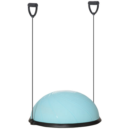 58 cm Half Yoga Ball Trainer with rope for balance stability