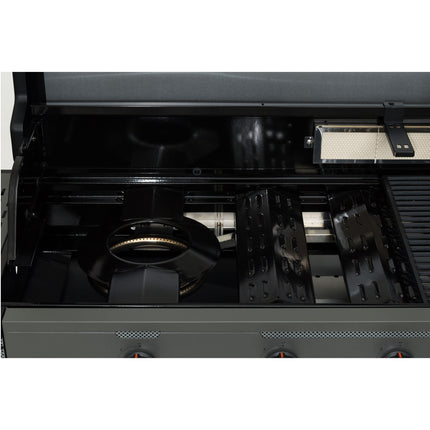 5-Burner Gas Grill with Side and Rear Burners