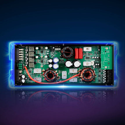 5-Channel Car Amplifier, Class D Bridgeable 1000W