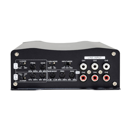 5-Channel Car Amplifier, Class D Bridgeable 1000W