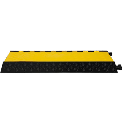 5-Channel Rubber Cable Protector Ramp, 35 x 20 x 2 in